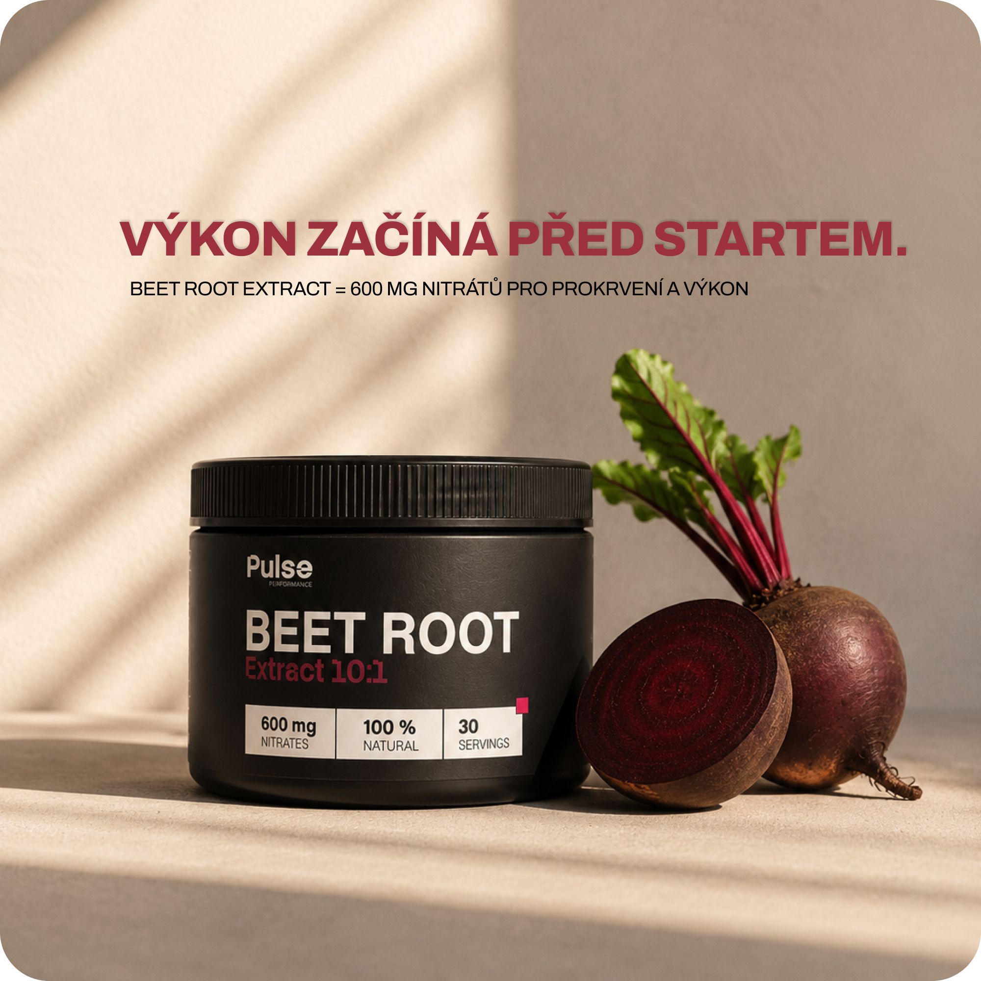 Pulse Performance Beet Root Extract 180 g
