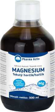 Pharma Activ Tekutý horčík Mg 300 ml