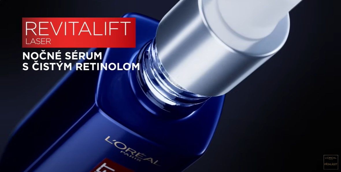 Revitalift Laser: nočné sérum proti vráskam s retinolom