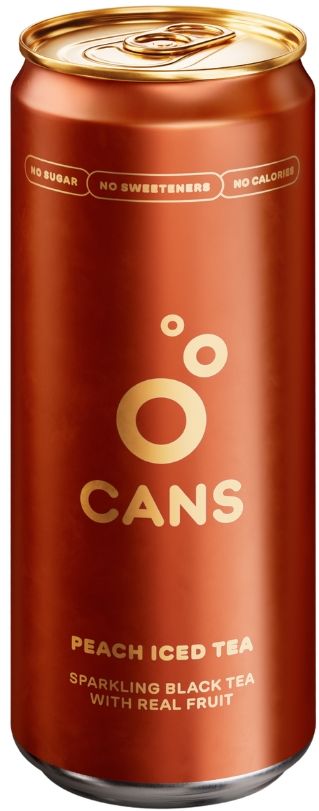 CANS ledový čaj broskev 330 ml