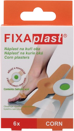 Fixaplast Náplast Corn na kuří oka 6 ks