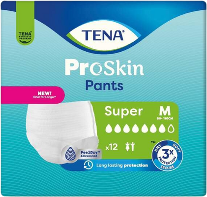 Tena Pants Super M inkontinenční kalhotky 12 ks