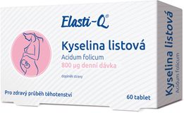 Elasti-Q Kyselina listová 800 μg 60 tablet