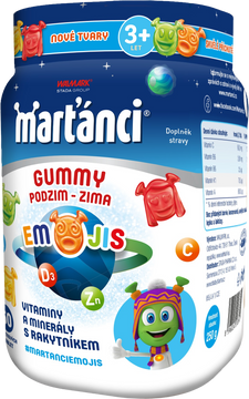 Marťánci Walmark Gummy PODZIM-ZIMA 50 tablet