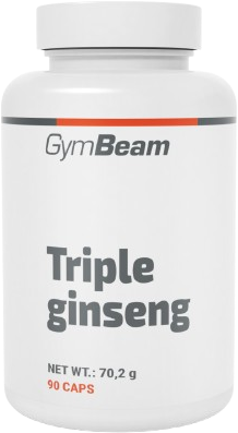 GymBeam Triple ginseng 90 kapslí