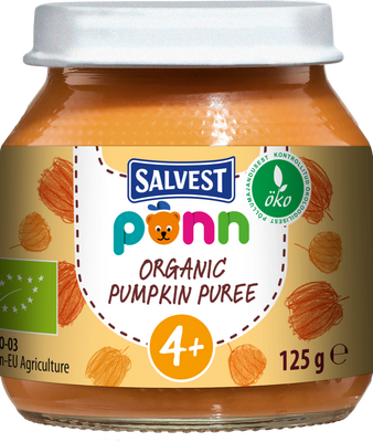 Salvest Ponn BIO Dýňové pyré 125 g