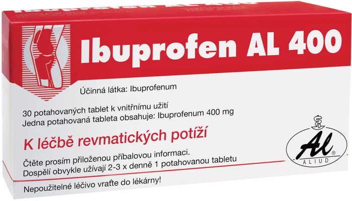 Ibuprofen AL 400 400 mg 30 tablet