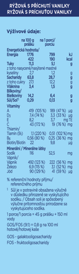 Nutrilon První kaše rýžová s příchutí vanilky 225 g