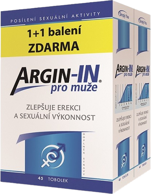 Argin-IN pro muže 2 x 90 tobolek