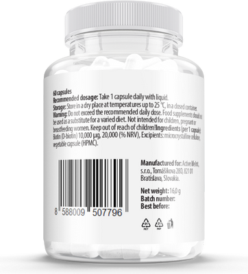 Zerex Biotin 60 kapslí