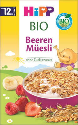 HiPP BIO Müsli s ovocem ze zahrádky 200 g