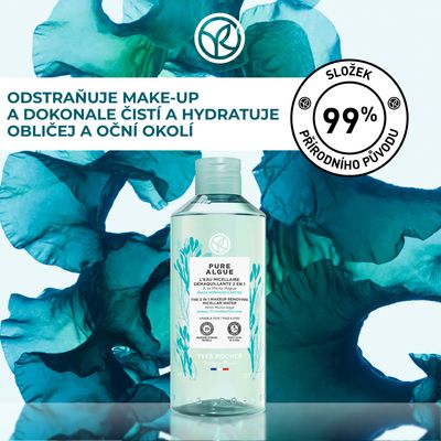 Yves Rocher Odličovací micelární voda 2v1 400 ml