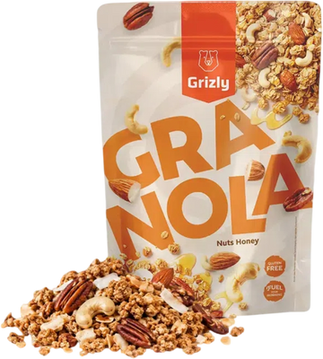 Grizly Granola oříšková s medem