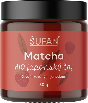 Šufan BIO čaj Matcha s jahodou 30 g