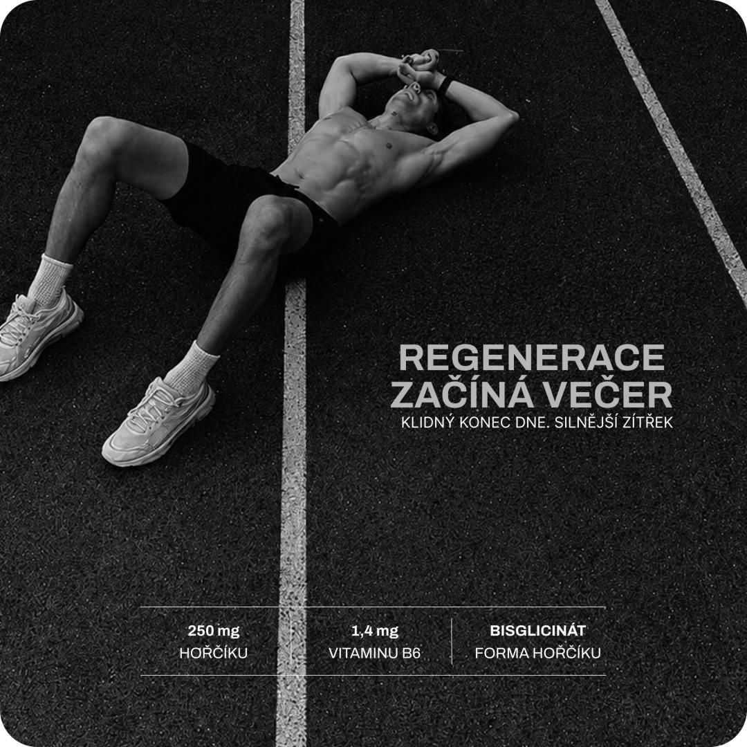 Pulse Performance Sleep Magnesium Bisglycinate + B6 60 kapslí