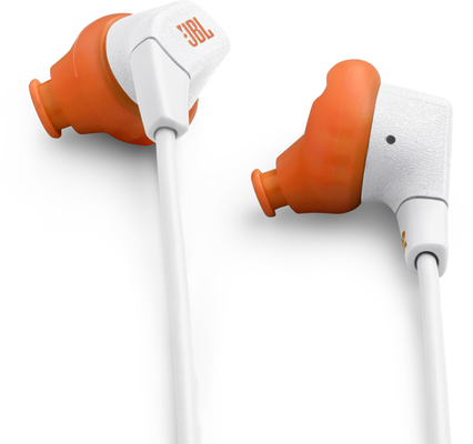 JBL Endurance Run 3 White, drátová sportovní sluchátka