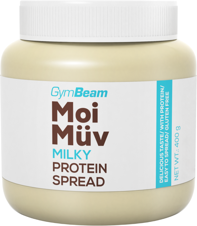 GymBeam Proteinela bílá čokoláda 400 g