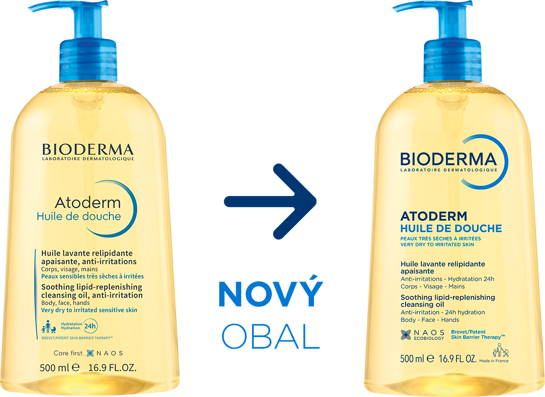 Bioderma Atoderm Sprchový olej 500 ml