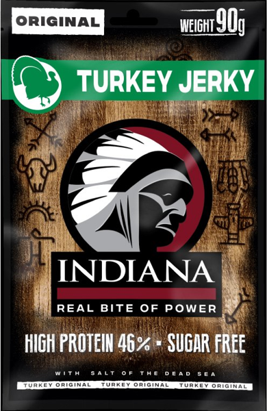 Indiana Jerky Turkey Original 90 g