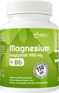 Nutricius Magnesium bisglycinát 950 mg + Vitamín B6 150 kapslí