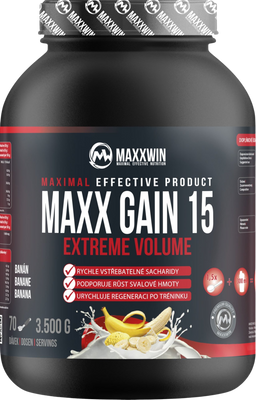 Maxxwin Maxx gain 15 banán 3500 g