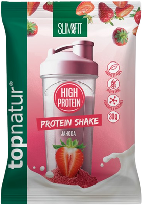 Topnatur SLIM&FIT Protein Shake jahoda 30 g