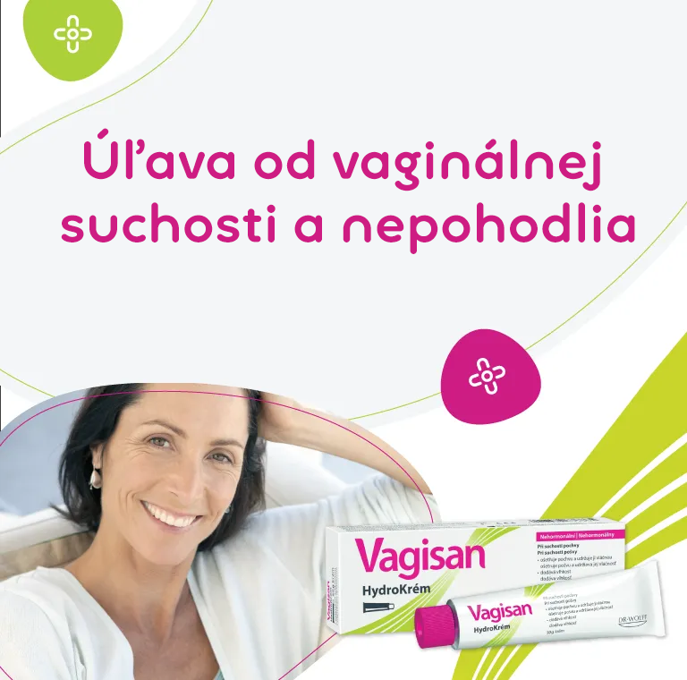 Vagisan hydrokrem, vaginalni suchost, 
