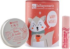 laSaponaria Dárková kosmetická sada Pokladnička - Polární liška