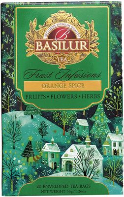 Basilur Christmas Fruit Orange Spice 20 x 1.8 g