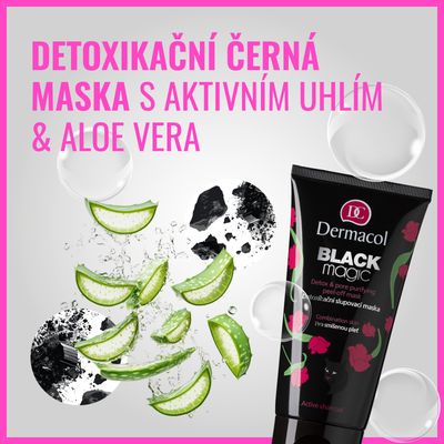 Dermacol Black magic detoxikační slupovací maska 150 ml