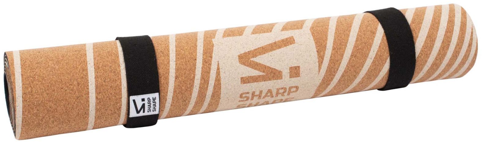 Sharp Shape Korková podložka na jógu Zen bílá