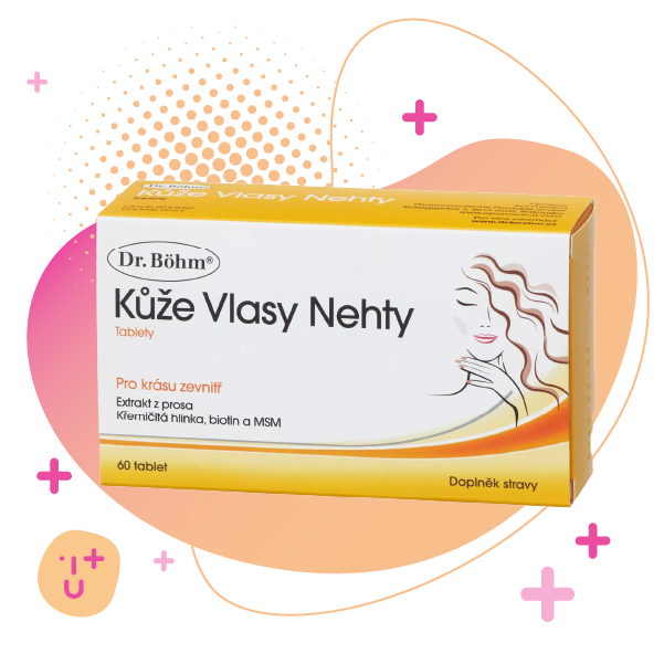 Vlasy, Nehty, pleť, vitamín, doplněk stravy, Dr. Böhm