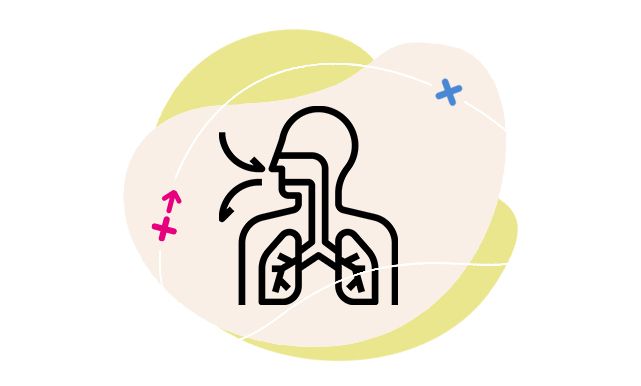  dýchací inhalátor, dýchanie, dýchacie cesty