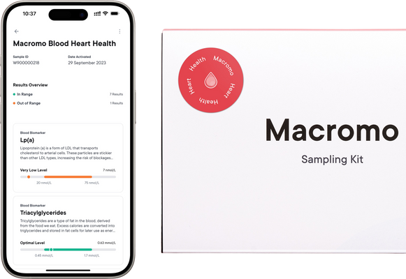 Macromo Krevní test Zdravé srdce