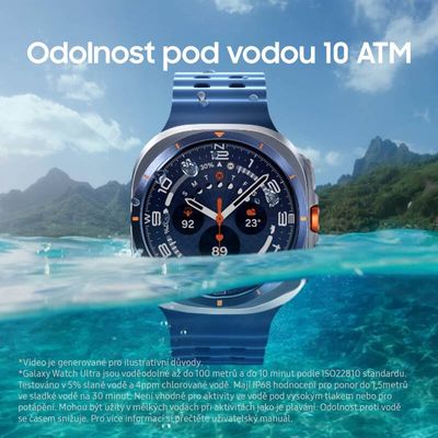 Samsung Galaxy Watch Ultra (2025) LTE stříbrný titan