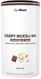 GymBeam Crispy Muesli Mix čokoláda a oříšky 420 g