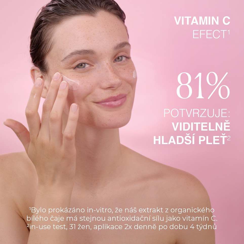Weleda Smoothing day cream rozjasňující denní krém Divoká růže a bílý čaj 40 ml