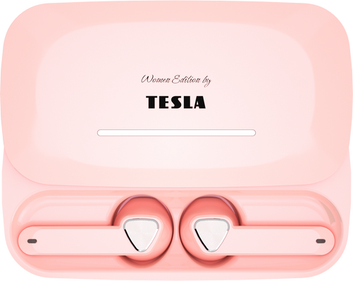 Tesla Sound EB20 - bezdrátová Bluetooth sluchátka (Blossom Pink)