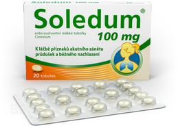 Soledum 100 mg 20 měkkých tobolek