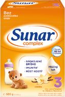 Sunar Complex 3 batolecí mléko vanilka 600 g