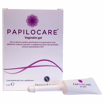 Papilocare Vaginální gel 7 x 5 ml