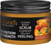 Naturalis Cukrový tělový peeling Nutrition & Strength 250 g