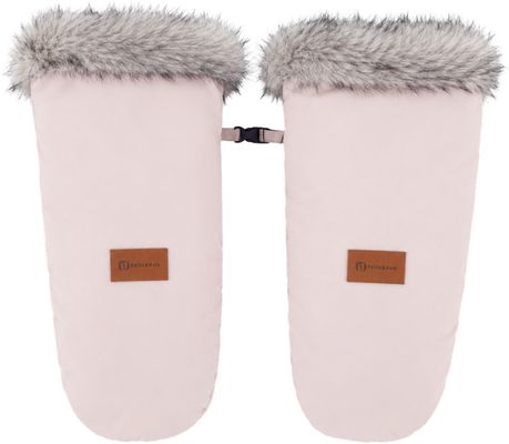 Petite&Mars Set zimní fusak Arctic 4v1 + rukavice na kočárek Fjora Rose Petal