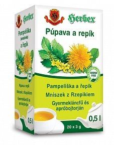 Herbex Púpava a repík záparové vrecká 20 x 3 g