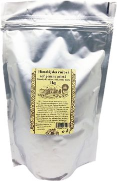 Najtelo Pravá jemně mletá Himalájská sůl 1 kg
