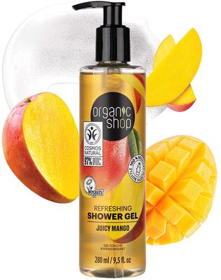 Organic Shop Osvěžující sprchový gel - Šťavnaté mango 280 ml