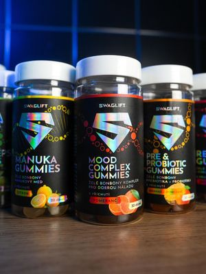 Swaglift Mood comples gummies s příchutí pomeranče 60 ks