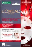 L'Oréal Paris Revitalift Laser X3 Pleťová maska proti stárnutí s trojím účinkem 28 g