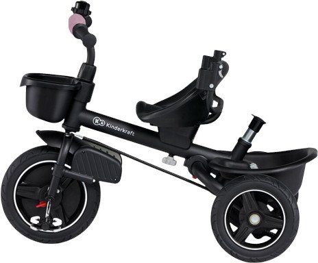 Kinderkraft Select Tříkolka Spinstep Pink, Premium