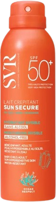 SVR Sun Secure Praskající mléko SPF50+, 200 ml
